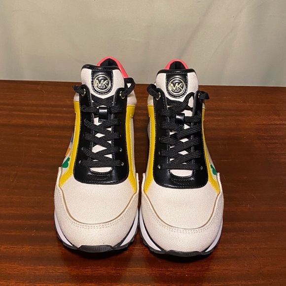 Michael Kors Maddy Trainers Tokyo Olympian MK Logo  women’s size 9M  New Other - Picture 2 of 6